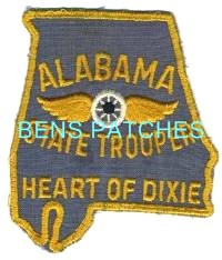 ALABAMA,ALABAMA STATE TROOPER 4 STATE SHAPED_wm
